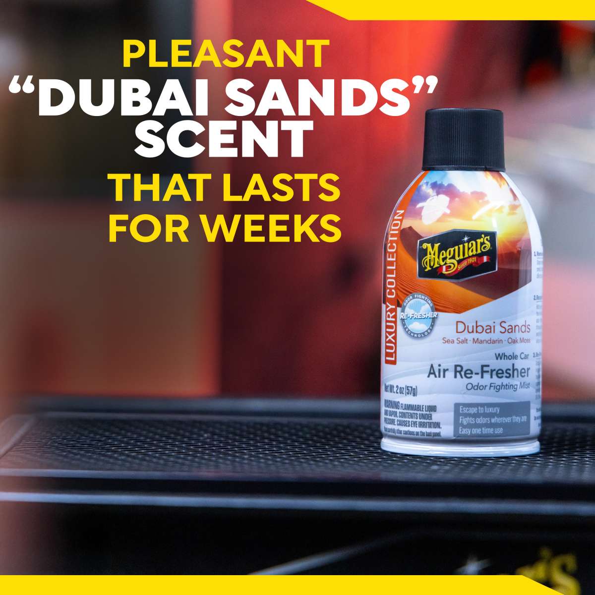  Meguiar's Whole Car Air Re-Fresher Odor Elimiator - Dubai Sands